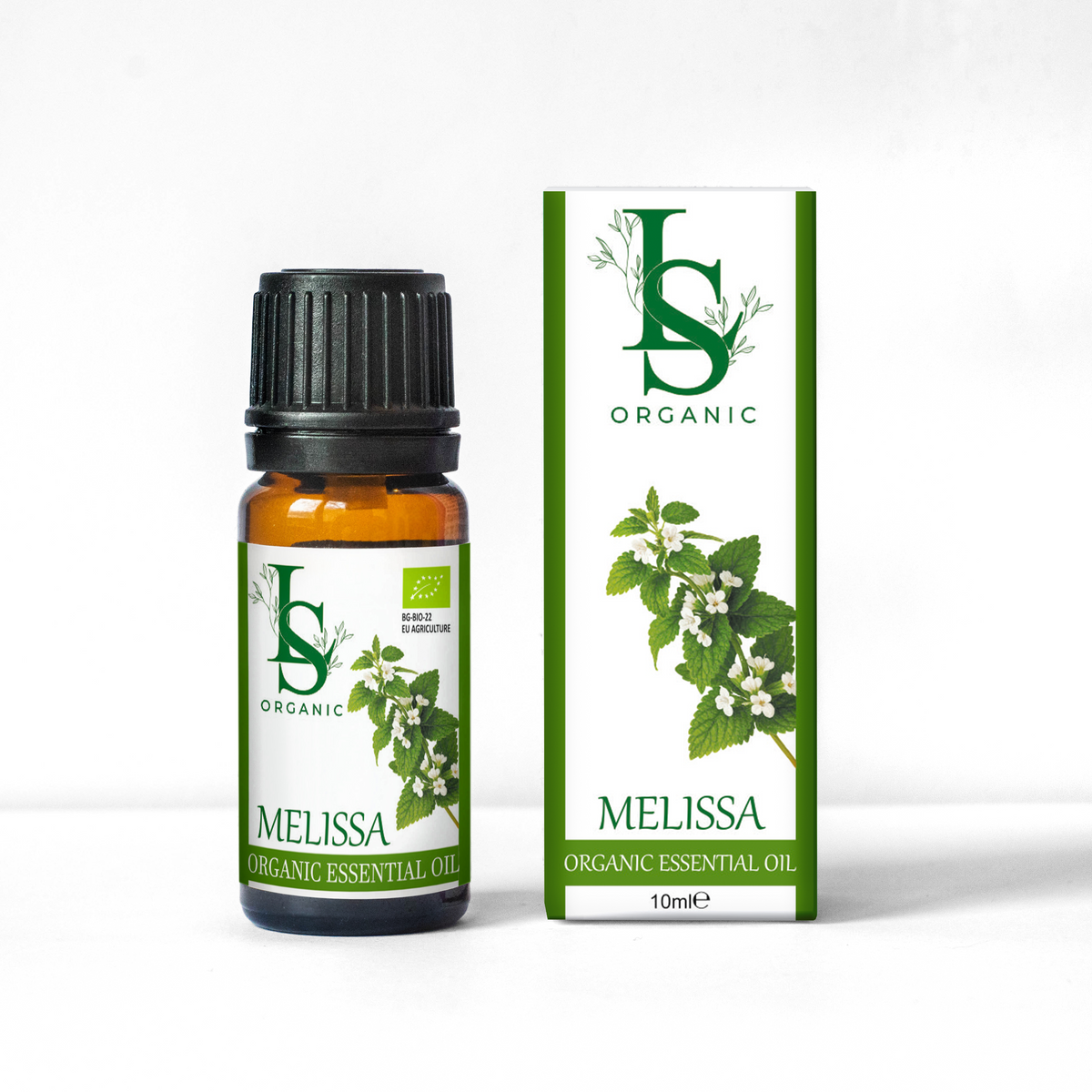 Organic Melissa Essential Oil | Bulgarian Pure Melissa Oil (Melissa officinalis) 10 ml.